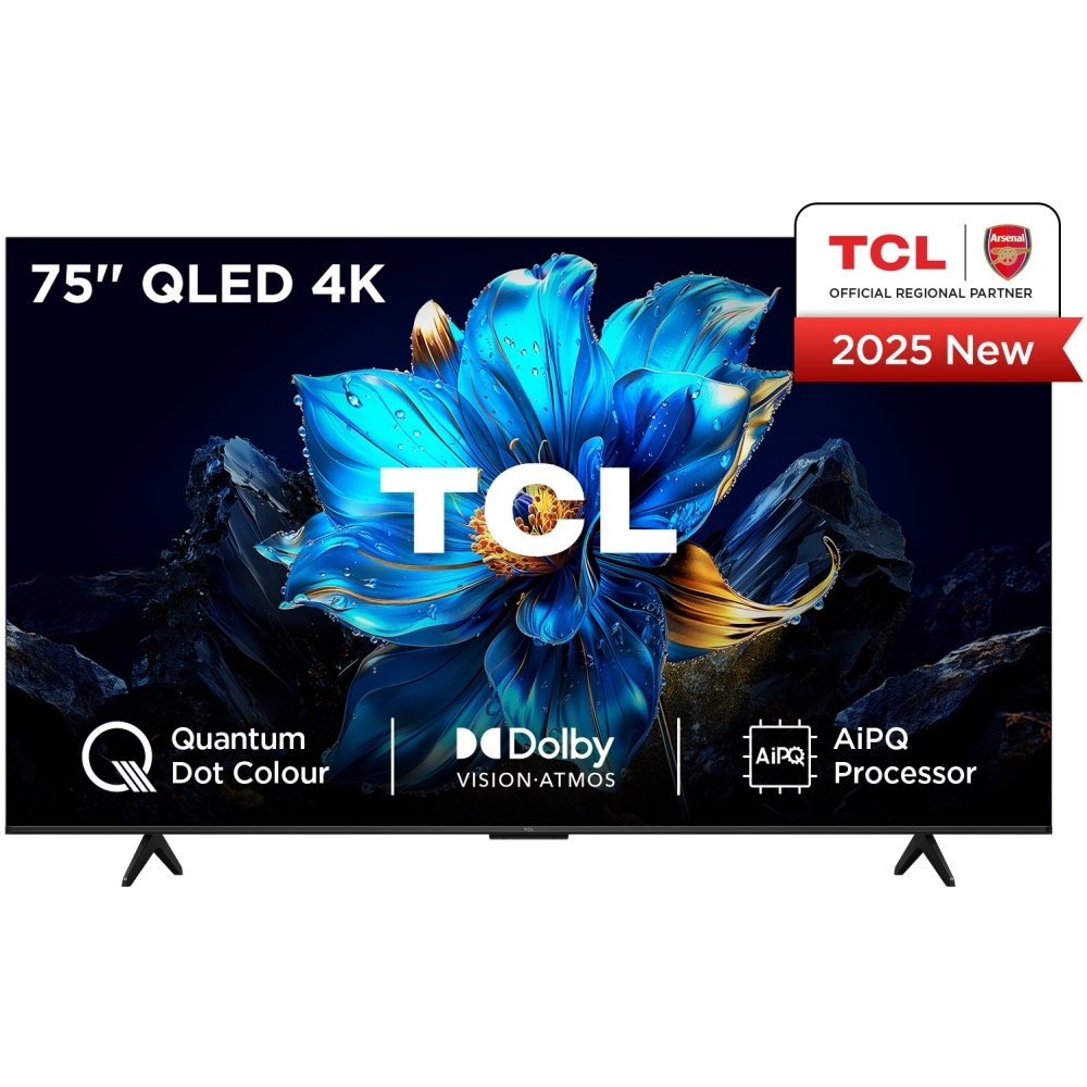 TCL 75" 75P7K QLED 4K Quantum Crystal Google TV (2025)