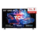 TCL 55" 55V6C 4K Ultra HD, HDR 10+, Google TV (2025)