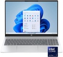 HP OmniBook 5 16 inç 2K Dokunmatik Dizüstü Bilgisayar Yapay Zeka Destekli Bilgisayar Intel Core Ultra 7 255U 16GB RAM 1TB SSD 16-af1017wm Buz Gümüşü