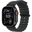 Apple Saat Ultra 3, GPS + Cellular, 49mm, Siyah Titanium Kılıf with Siyah Ocean Band MF0J4