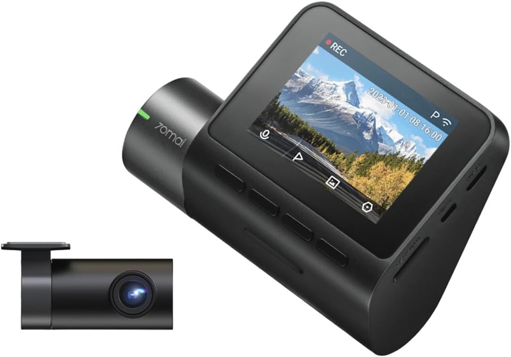 Xiaomi 70mai Dash Kamera A200 + Rear Kamera RC11 Seti EU 
