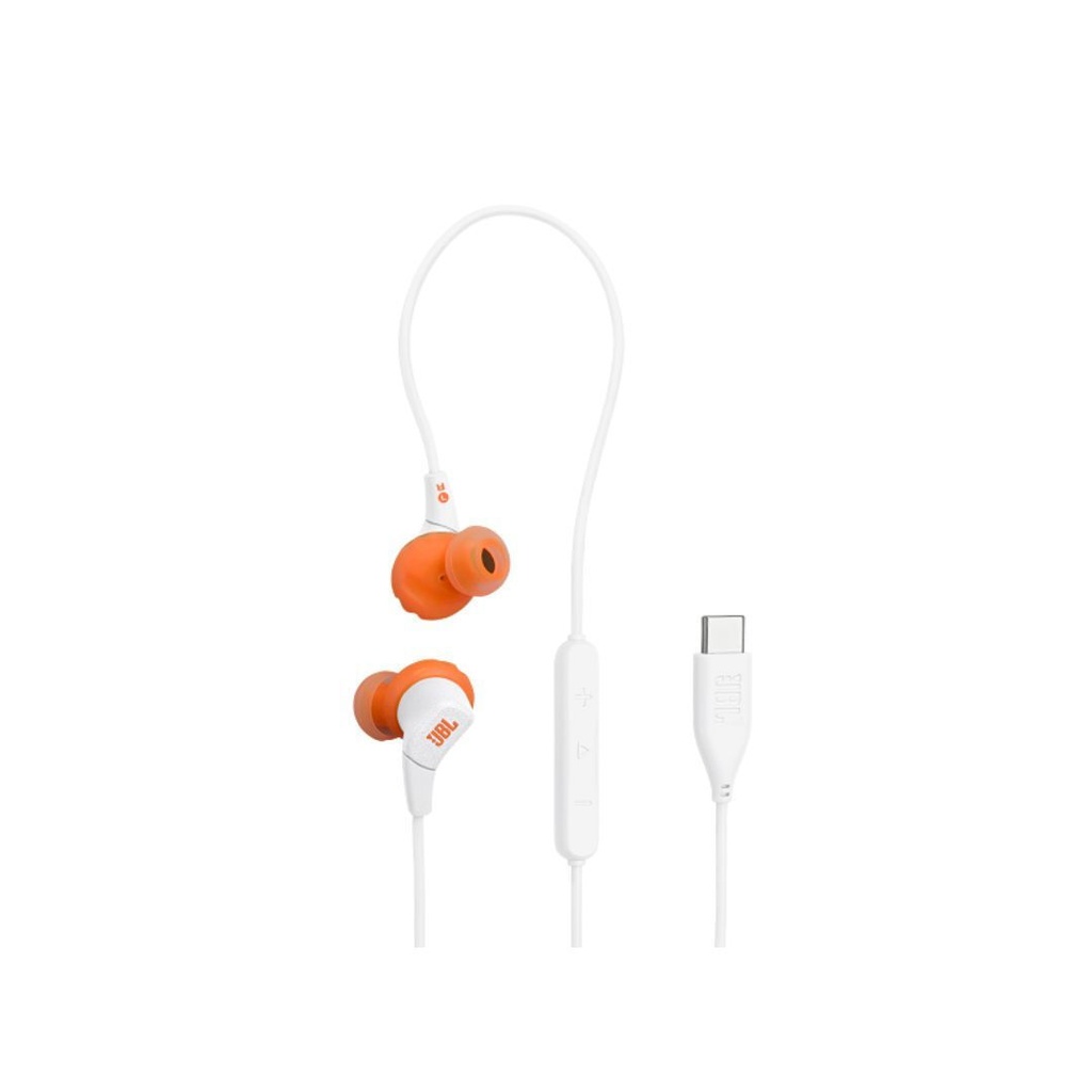 JBL Endurance RUN 3 In-ear Sport Headphones USB-C White - JB.JBLENDURRUN3CWHT