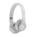 Beats - Solo 4 Bluetooth Wireless On-Ear Headphones - Matte Gray MG7J4L