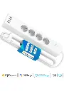 Meross Akıllı Çoklu Priz 4 Güç + 2 Usb + 2 Type C MSP843PHKUK