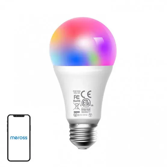 Meross Smart RGB Bulb, 810L/9W MSL120UK