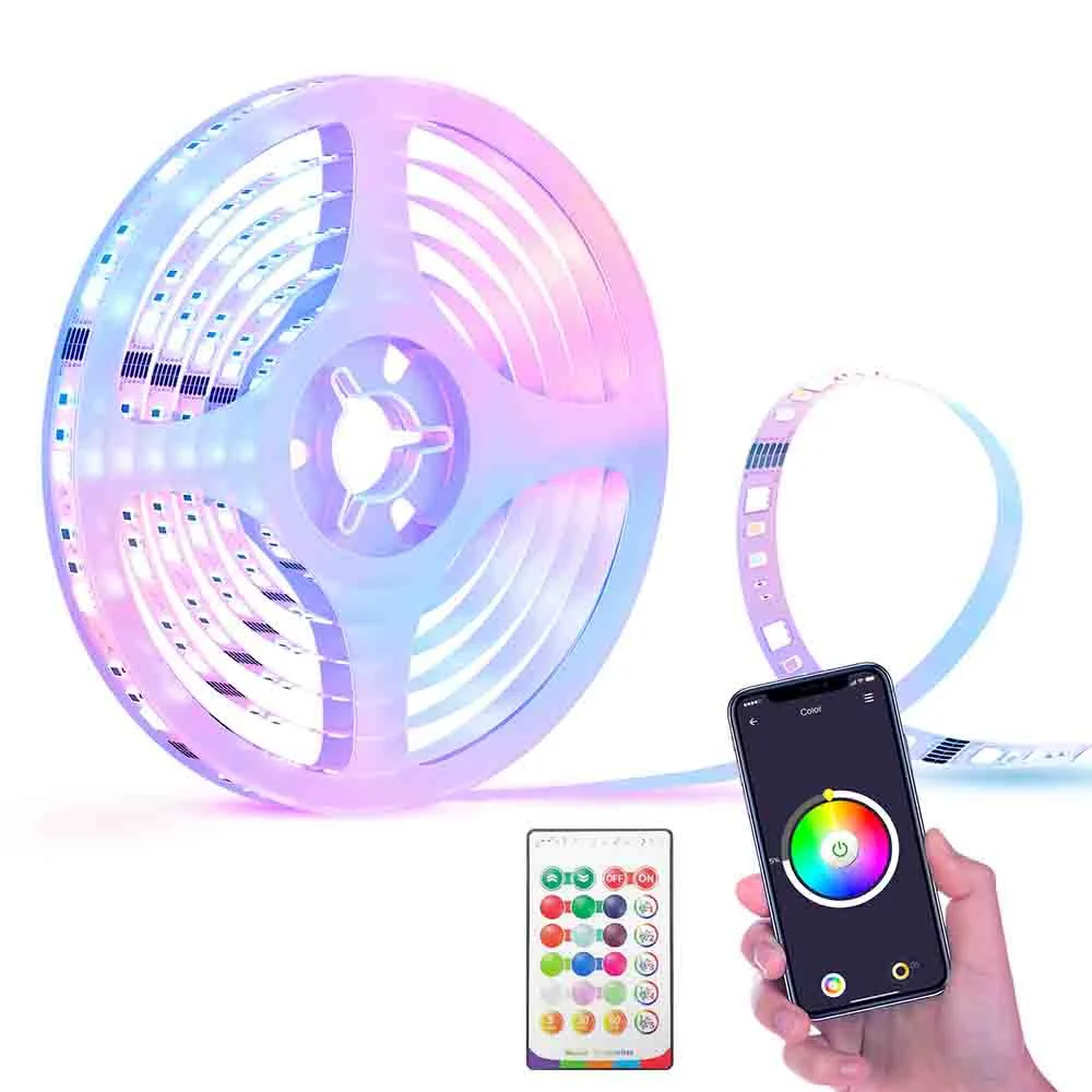 Meross Akıllı Led Şerit Wi-Fi RGB 5 Metre MSL320-  RGBWUK