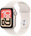 Apple Watch SE 3 GPS 40mm Starlight Aluminum Case with Starlight Sport Band - Starlight - MEH34