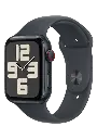 Apple Watch SE 2nd Generation  GPS+Cellular 44mm Aluminum Case with Midnight Sport Band -Midnight - MXG23