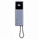 Xiaomi 165W Entegre USB-C Kablolu 10000mAh Power Bank - Gri