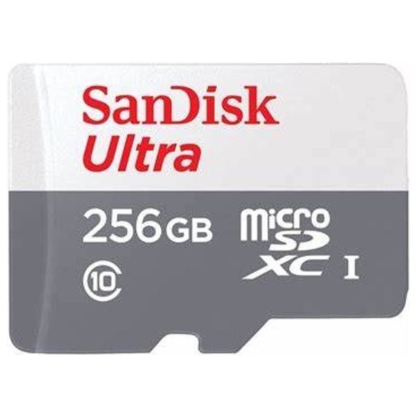 SanDisk Ultra 256GB C10 MicroSD Card SDSQUNR-256G-GN3MN SDXC
