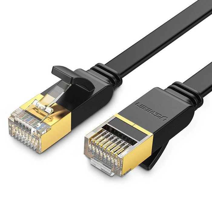 UGREEN NW153 80433B  Braided Network Cable Ethernet RJ45 Cat.8 F/FTP 5m Black 
