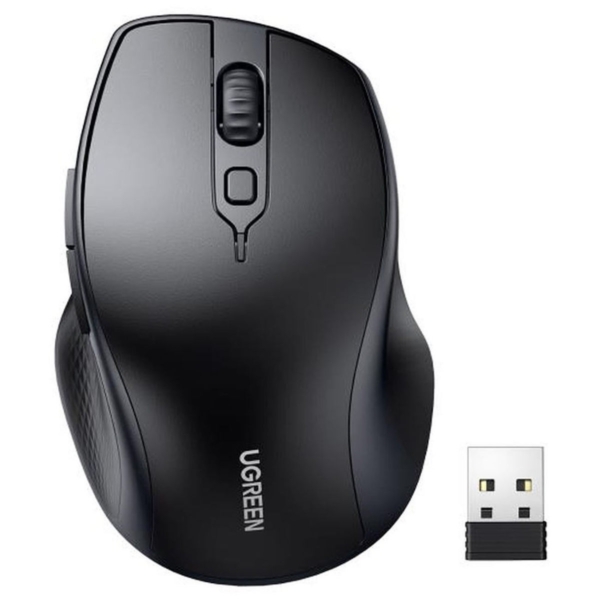 Ugreen Ergonomic Wireless Mouse Black MU101-90395