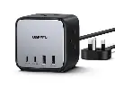 Ugreen 65W Güç Şeridi DigiNest Cube GaN Uzatma USB C Fiş 7'si 1 Arada CD268-90906