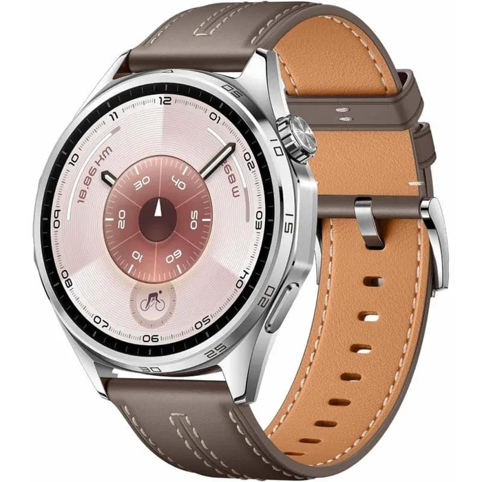Huawei Watch GT6 46mm (Gri Kompozit Deri Kayış)