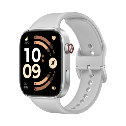 Xiaomi Redmi Watch 6 Gri Akıllı Saat, Sesli Arama Özelliğiyle - Gümüş Gri