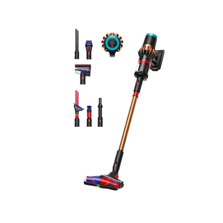 Dyson V16 Piston Animal DS60 + Detaylı Temizlik Seti Akülü Elektrikli Süpürge - Mat Siyah Bakır 495948-01
