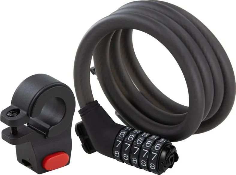 Segway Ninebot Black Anti-Theft Cable Lock - 20.40.0007.00