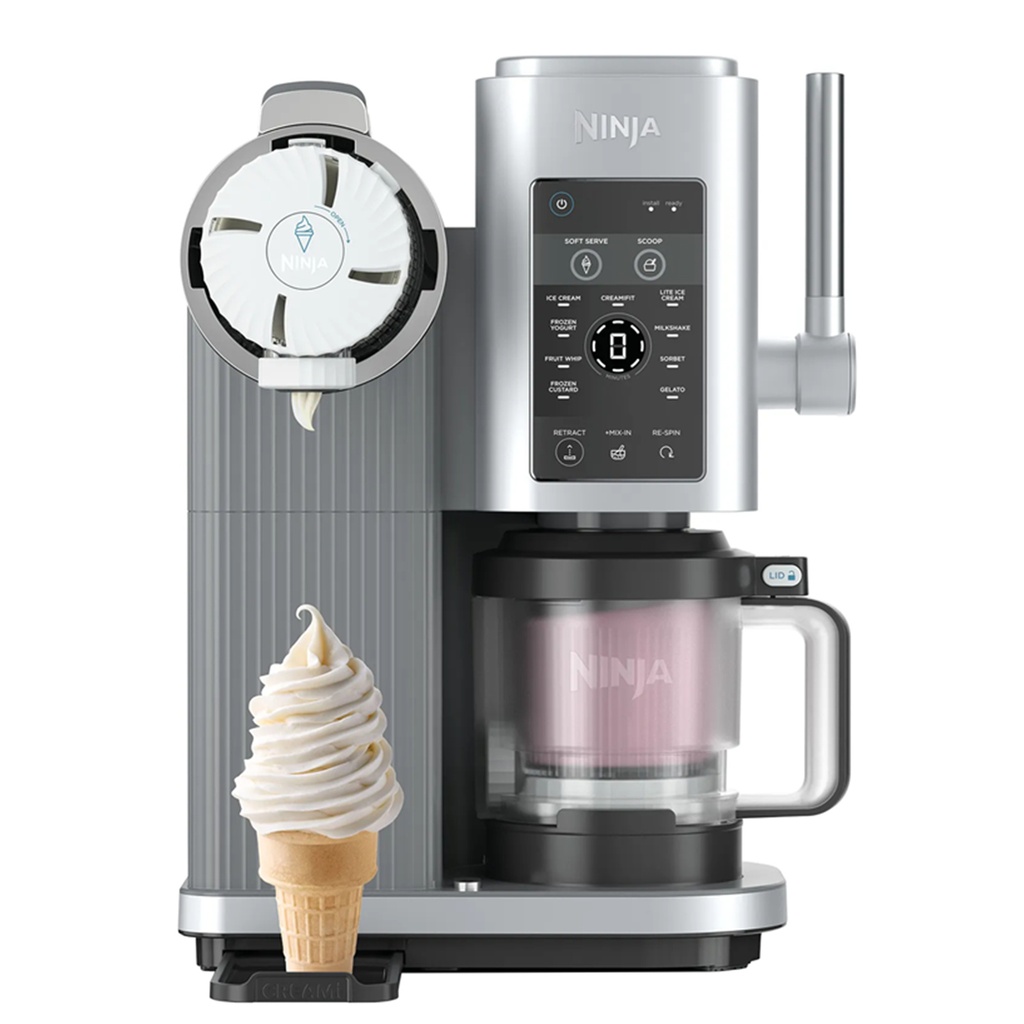 Shark Ninja Swirl Ice Cream Machine - Platinum Silver - NC701ANZ  