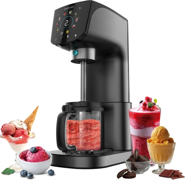 Cecotec Gelatec 2100 Çok Fonksiyonlu Dondurma Makinesi A01_EU01_109565