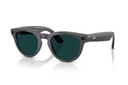 RAY-BAN META HEADLINER - 2. Nesil Parlak Asteroid Grisi Şeffaf/Zümrüt Yeşili Transitions S50 RW4013 ( 6702CE50 )