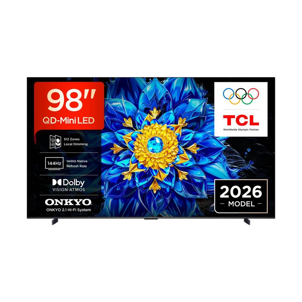 TCL 98P8L Premium 4K Ultra HD 98" Google Smart QD-Mini LED TV