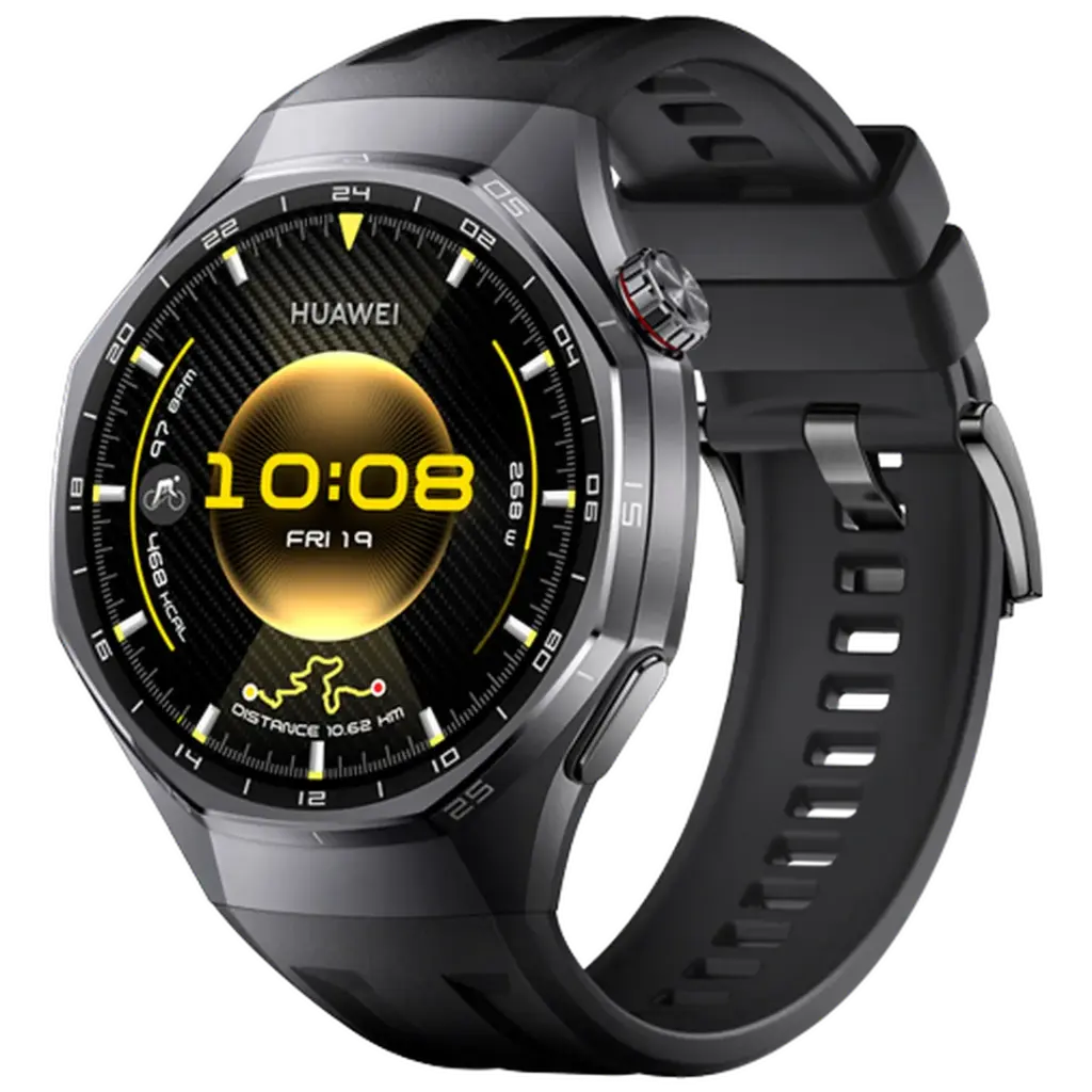 Huawei Watch GT6 Pro 46mm (Black Fluoroelastomer Strap)
