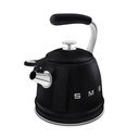 Smeg CKLW2001BL Black 50's Retro Whistling Kettle