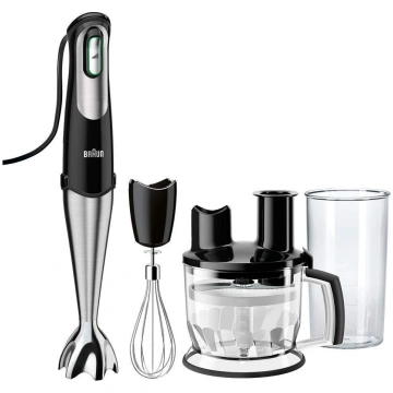 Braun MQ7075X Hand Blender Black/Silver 
