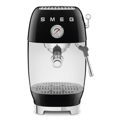 Smeg ECF03BLEU Manual Cold Brew Espresso Machine Black 