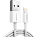 UGREEN USB-A - Lightning Veri ve Şarj Kablosu US155 20730 18W 2m Beyaz