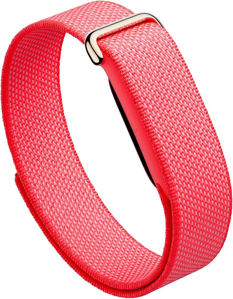 Google Fitbit Air - Screenless Fitness and Health Tracker - Personalized AI-Powered Coaching - Berry
