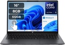 HP OmniBook 3 16" 2K IPS Laptop Intel Core Ultra 5 8/512G SSD  16-BU0305DX