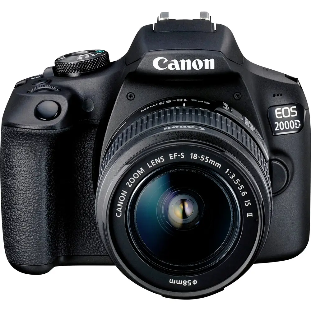 Canon EOS 2000D 24.1MP DSLR Kamera Kiti (18-55mm Lens ile)