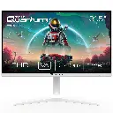 Quantum Pearl MG32W-A 31,5 inç Düz Beyaz Oyuncu Monitörü, FHD, VA Panel, 240Hz, 2xHDMI + 2xDP, Dahili Hoparlörler, Yüksekliği Ayarlanabilir