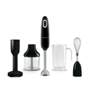 Smeg HBF22 Hand Blender with Accessories "50's Style Aesthetic" - Black