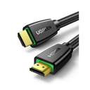 Ugreen HDMI Male to Male Nylon Braided Cable with Ethernet 1.5m. Black, 4K*2K, 60 Hz. v2.0 (40409)