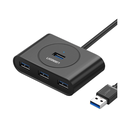 UGreen USB3.0 to 4 Ports HUB - Black CR113-20291B