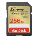 SanDisk Extreme 256GB 180MB/s SD Hafıza Kartı