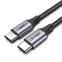 UGREEN USB 3.1 Tip-C'den Tip-C'ye Veri ve Şarj Kablosu 1.5m (50751)