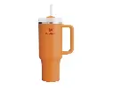Stanley Quencher H2.O FlowState Tumbler Thermos with Straw 1.18L 40OZ Goldenrod Coral ( 10-13230-065 )