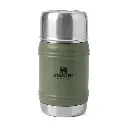 Stanley The Artisan Thermal Food Jar Hammertone Stainless Steel Food Thermos 500ml Green - 10-11426-004