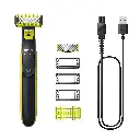 Philips Norelco OneBlade QP2824/10 Erkek Tıraş Makinesi – Elekli Tıraş Makinesi / Düzeltici – Gri-Yeşil
