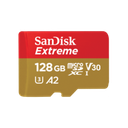 SANDISK 128GB Extreme GO microSDXC UHS-I Kart - 5K ve 4K UHD Video - 240MB/s Okuma, 120MB/s Yazma