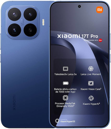 Xiaomi 17 512GB ブルー Xiaomi 17T Pro 12/512GB Deep Blue | Sharaf Electro Store
