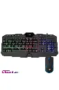 QUANTUM Kablolu Klavye Mouse Set Gaming-Quantum Gaming QG-Q6548QU Renkli Arkadan Aydınlatmalı+8000Dpi Mouse